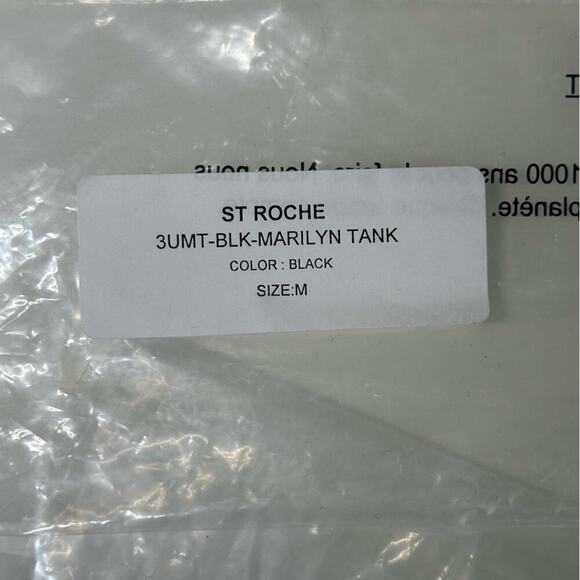 NWT | St. Roche | Marilyn Tank | Black | Medium - Picture 11 of 15